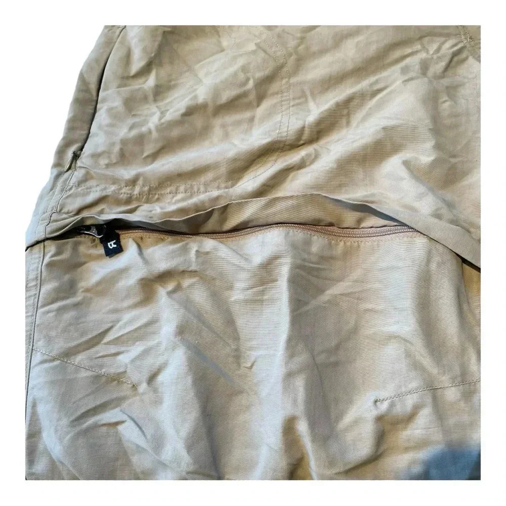 L.L. Bean Men's Tropicwear No Fly Zone Zip off Pants Size XL Soft Sand - Picture 5 of 8